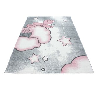 Kindervloerkleed Kids Pink 580