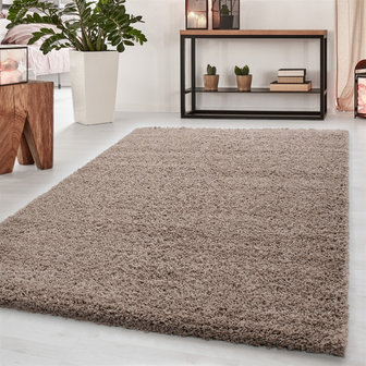 dream shaggy vloerkleed beige