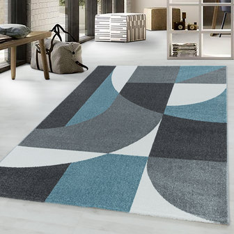 Vloerkleed Efor Blauw 3711