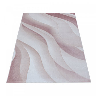 Vloerkleed Costa pink 3523