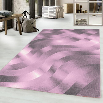 Vloerkleed Costa pink 3529