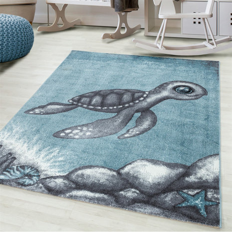 Bambi vloerkleed blauw 860