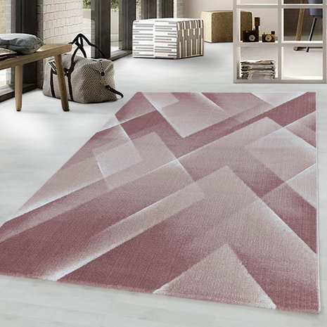 Vloerkleed Costa pink 3522